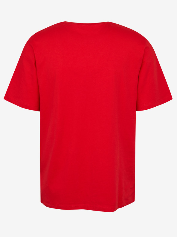 Jack & Jones Jack & Jones piros férfi póló