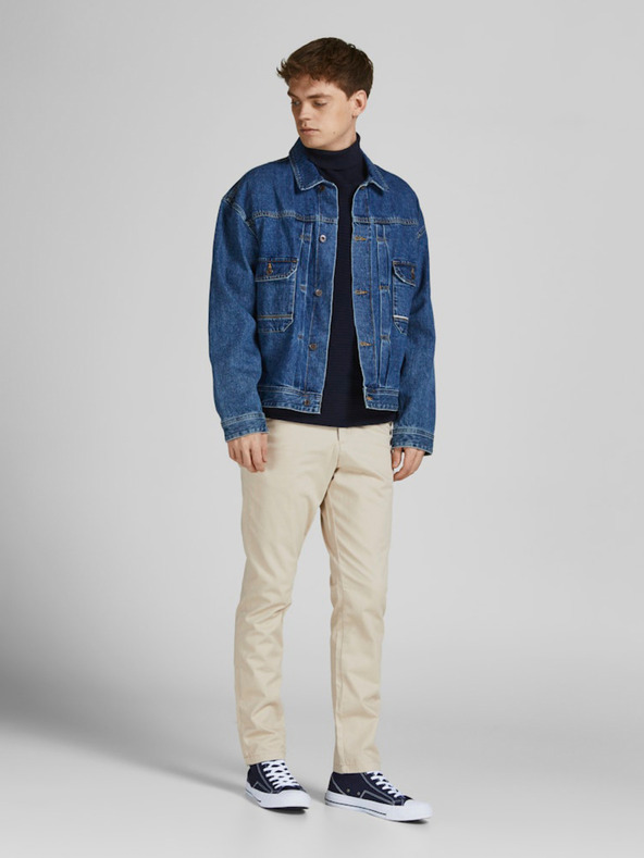 Jack & Jones Jack & Jones férfi bézs színű chino nadrág