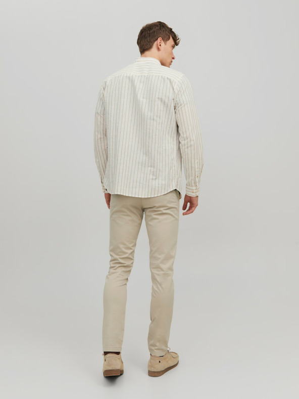 Jack & Jones Jack & Jones férfi bézs színű chino nadrág