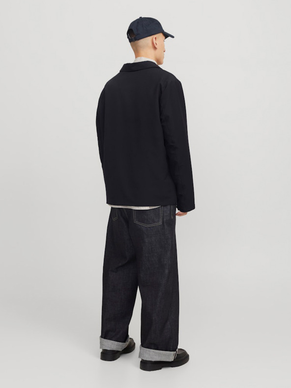 Jack & Jones Férfi fekete Jack & Jones kabát