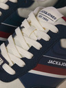 Jack & Jones Krémszínű és kék Jack & Jones férfi tornacipő