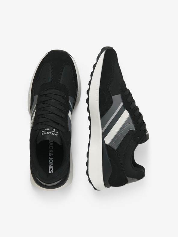 Jack & Jones Szürke és fekete Jack & Jones férfi edzőcipő