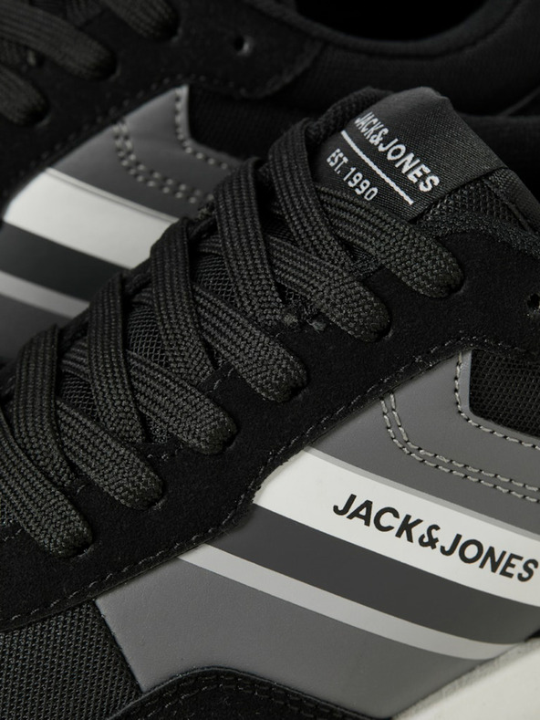 Jack & Jones Szürke és fekete Jack & Jones férfi edzőcipő