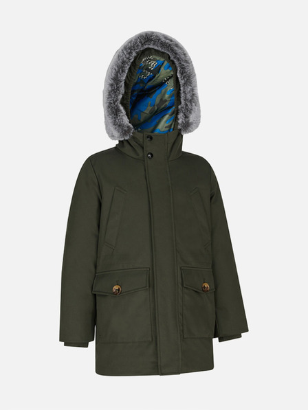 Geox Khaki színű fiú Geox Norwolk kabát