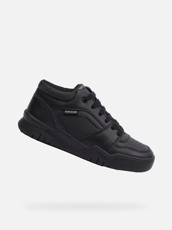 Geox Fekete fiú Geox Perth tornacipő