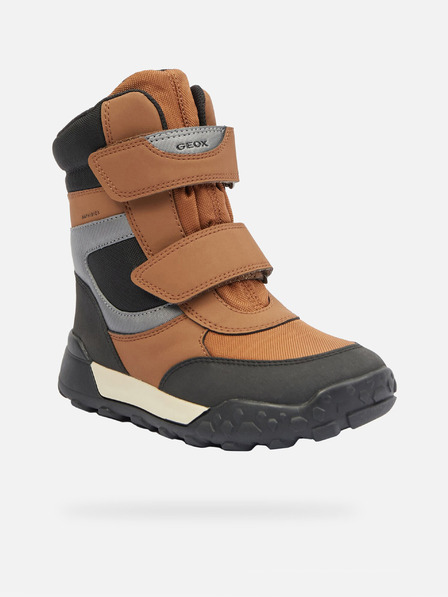 Geox Barna fiúk téli cipő Geox Trekkyup B ABX