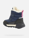Geox Sötétkék lány téli cipő Geox Trekkyup B Ab