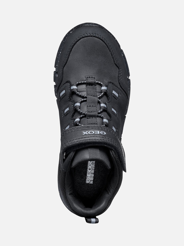 Geox Fekete fiú magasszárú cipő Geox Flexyper B Abx