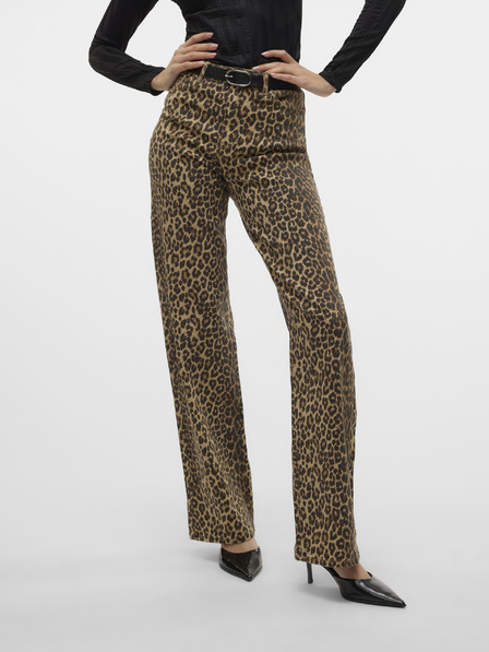 Vero Moda Női mintás, széles szárú farmer Vero Moda Tessa