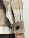 Jack & Jones Barna és bézs színű férfi Jack & Jones Bradley kockás ing