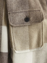 Jack & Jones Barna és bézs színű férfi Jack & Jones Bradley kockás ing
