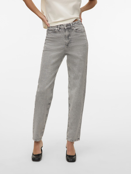 Vero Moda Világosszürke női mom farmer Vero Moda Tessa Tessa