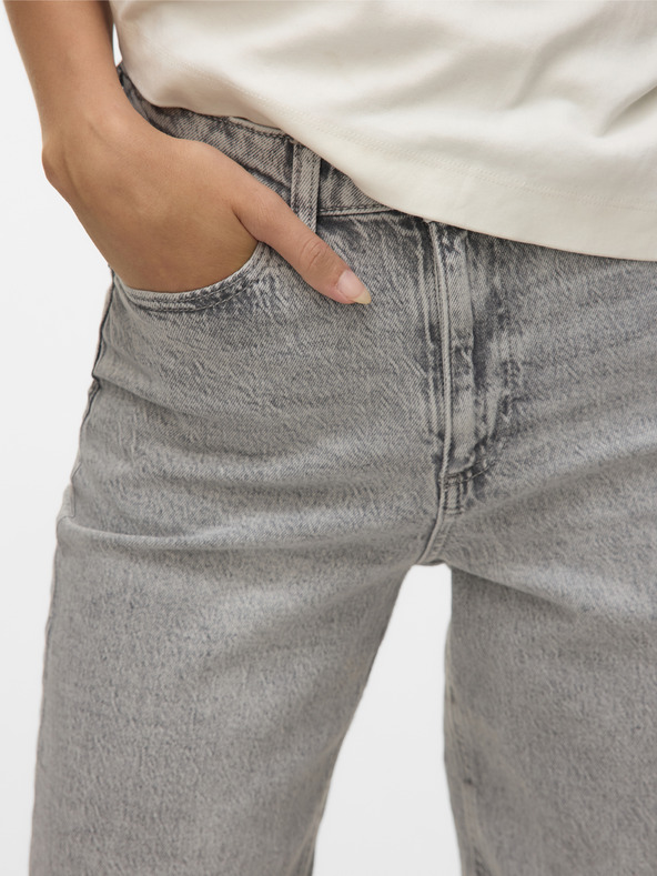 Vero Moda Világosszürke női mom farmer Vero Moda Tessa Tessa