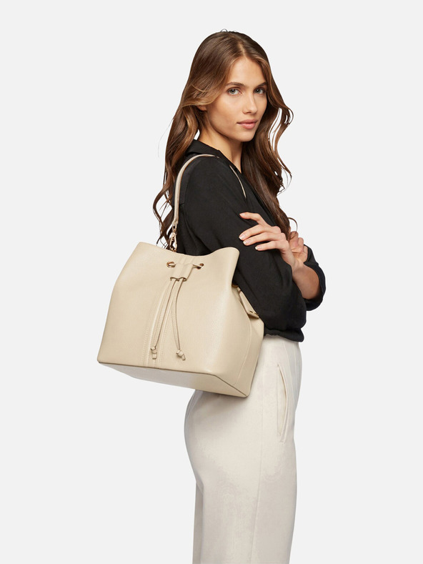 Geox Krémszínű női Geox Andrenne kézitáska