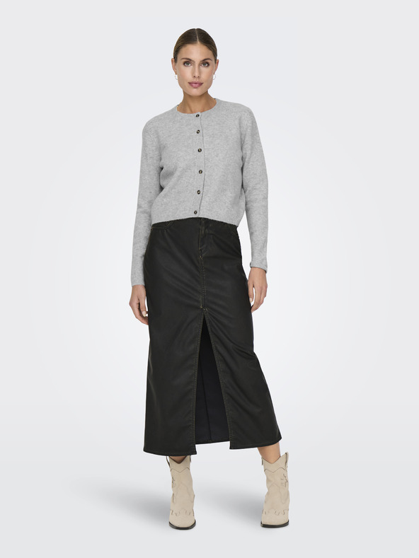 Jacqueline de Yong Világosszürke női kardigán JDY Chloe