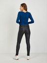 Orsay Fekete ORSAY bőrhatású skinny fit nadrág
