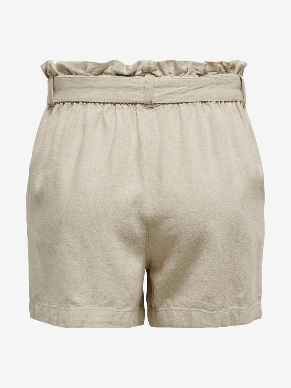 Jacqueline de Yong Bézs színű női vászonnadrág JDY Say