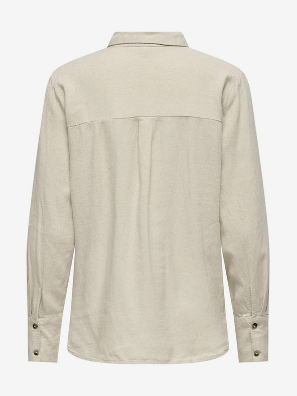 Jacqueline de Yong Bézs Női vászon póló JDY Say