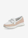 Rieker Fehér női loafer Rieker