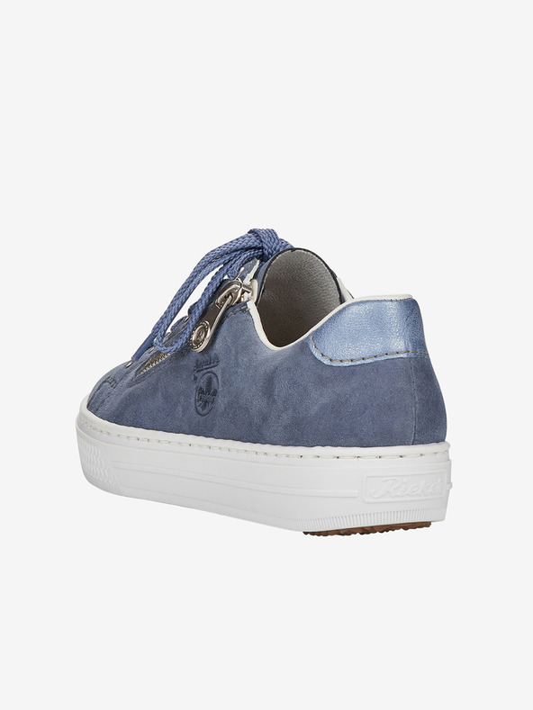 Rieker Kék női szarvasbőr tornacipő Rieker