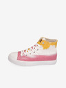 ALPINE PRO Sárga és rózsaszín női cipő ALPINE PRO Daira