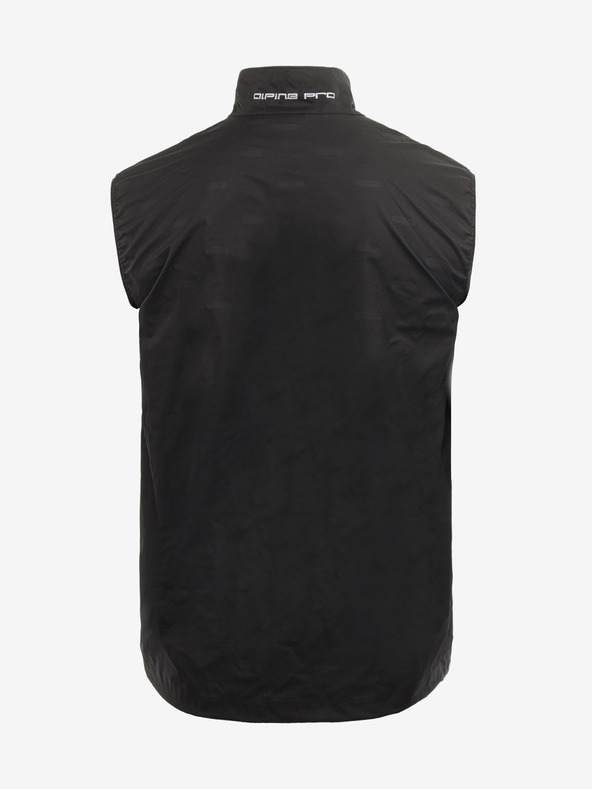 ALPINE PRO Fekete férfi ALPINE PRO HERDEN szigetelt felfújható mellény