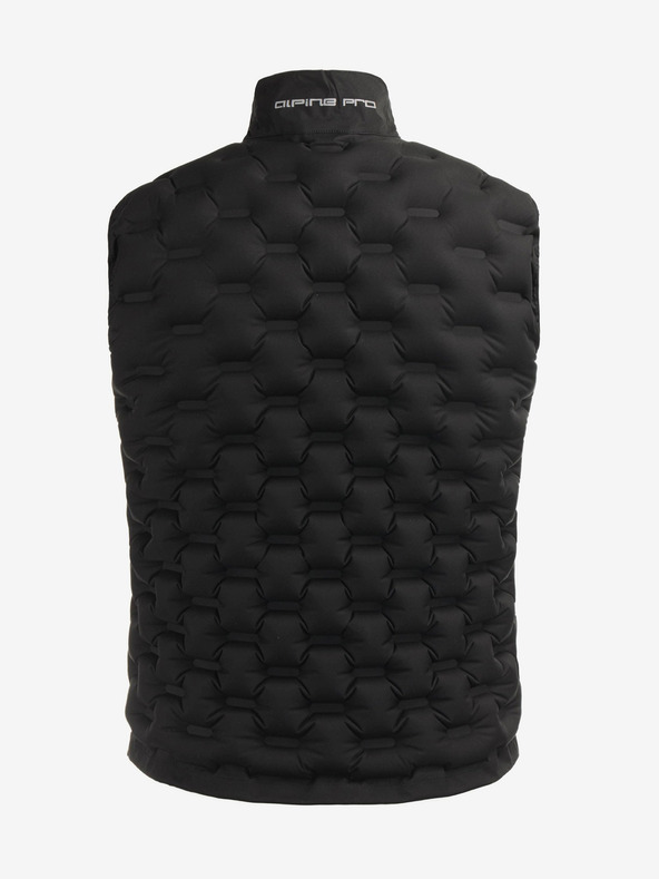 ALPINE PRO Fekete férfi ALPINE PRO HERDEN szigetelt felfújható mellény