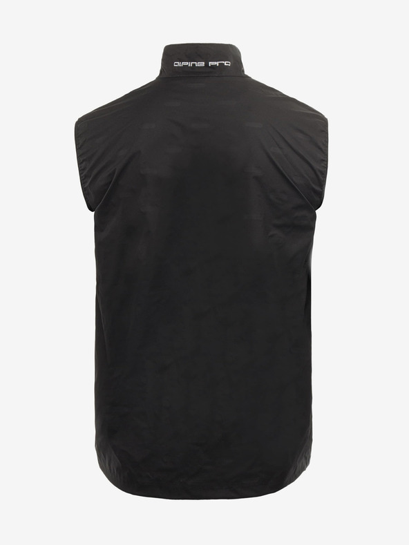 ALPINE PRO Fekete férfi ALPINE PRO HERDEN szigetelt felfújható mellény