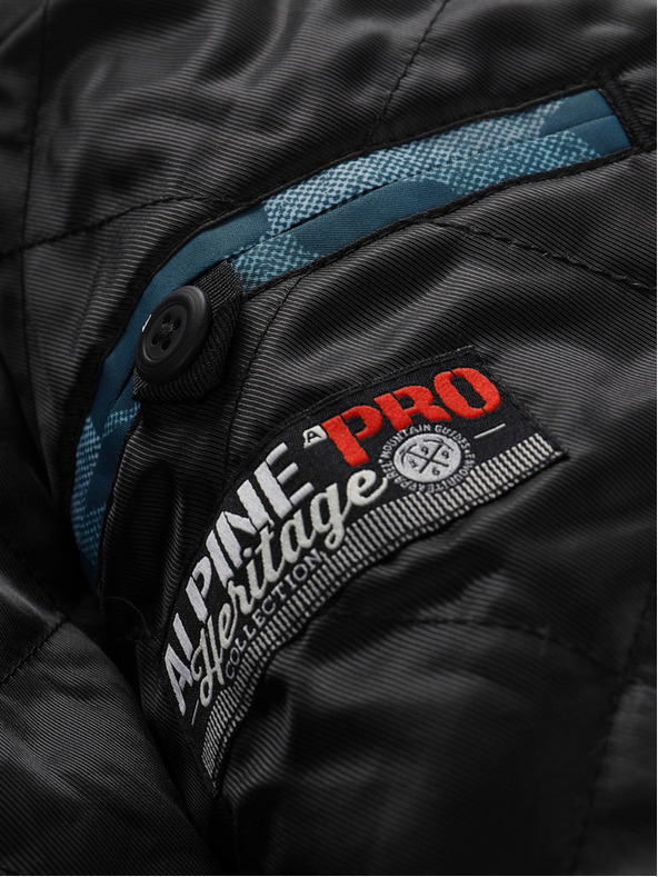 ALPINE PRO Férfi ptx membrános kabát ALPINE PRO MOLID zöld