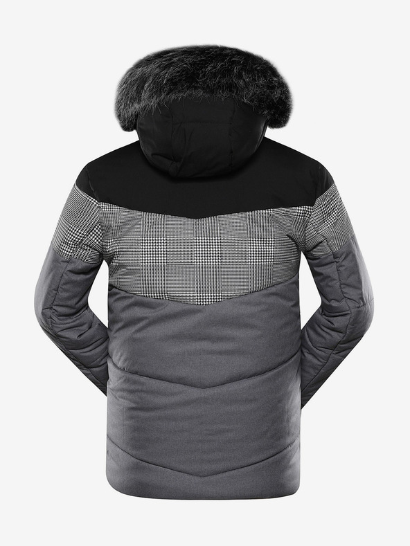 ALPINE PRO Férfi ptx membrános kabát ALPINE PRO SAPTAH szürke