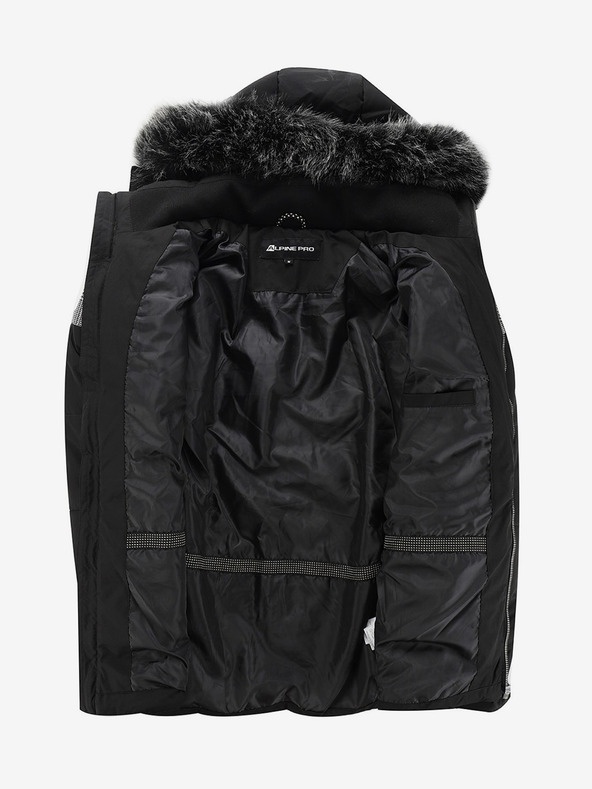 ALPINE PRO Férfi ptx membrános kabát ALPINE PRO SAPTAH fekete