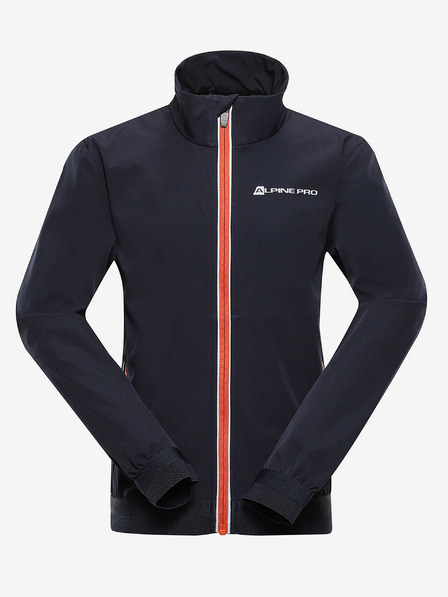 ALPINE PRO Narancssárga és kék gyerek softshell dzseki ALPINE PRO TYCHO