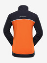 ALPINE PRO Narancssárga és kék gyerek softshell dzseki ALPINE PRO TYCHO