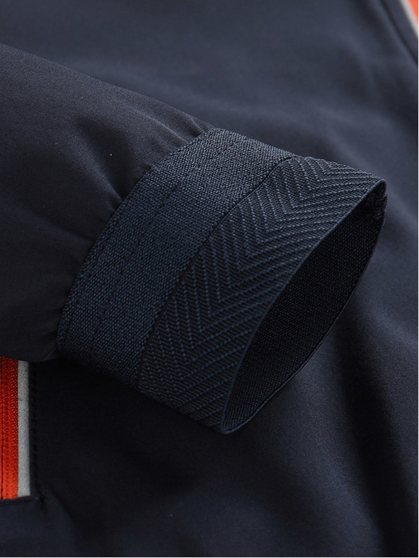 ALPINE PRO Narancssárga és kék gyerek softshell dzseki ALPINE PRO TYCHO