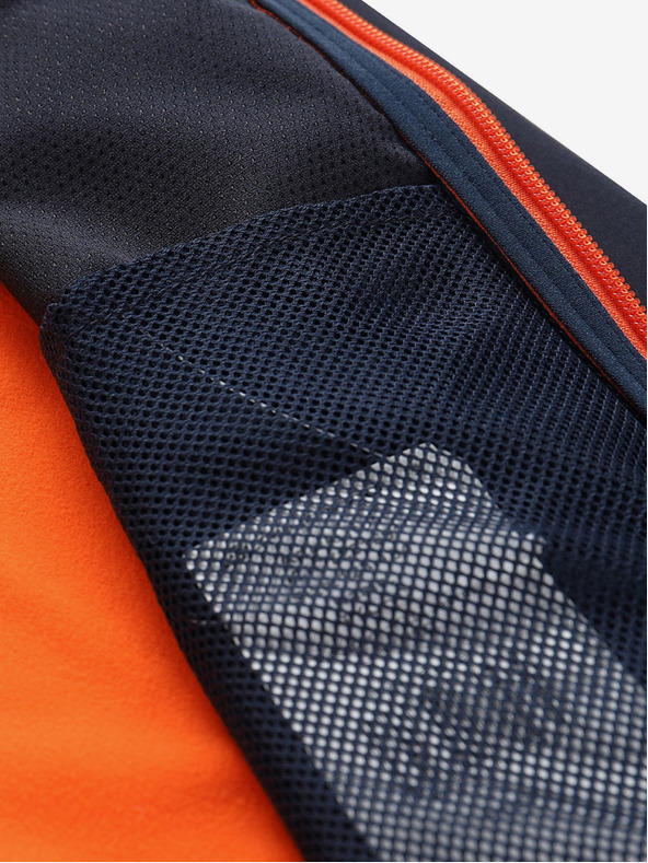 ALPINE PRO Narancssárga és kék gyerek softshell dzseki ALPINE PRO TYCHO