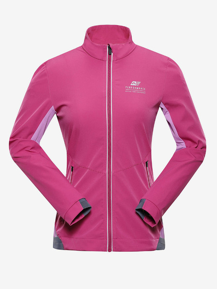 ALPINE PRO Rózsaszín női softshell dzseki ALPINE PRO TYCHA