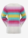 NAX Gyermek csíkos pulóver nax NAX NORDO bézs színű