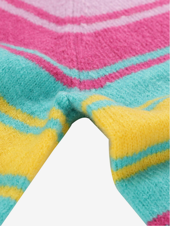 NAX Gyermek csíkos pulóver nax NAX NORDO bézs színű