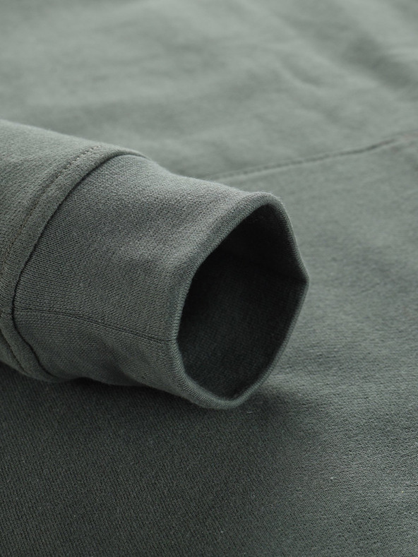 NAX Zöld Férfi Basic kapucnis pulóver NAX Geoc