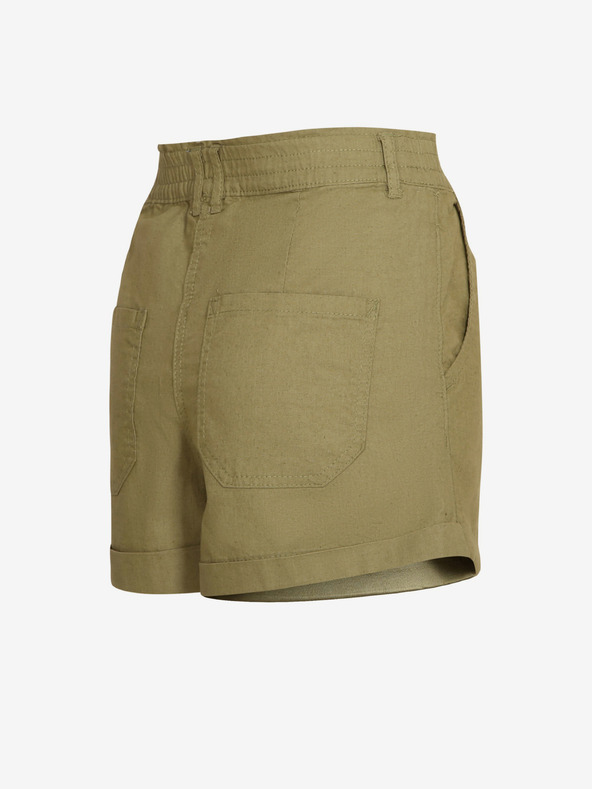 NAX Khaki színű női rövidnadrág NAX Kuhara