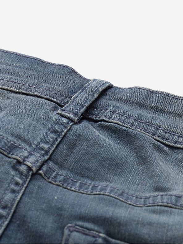 NAX Kék férfi farmer rövidnadrág NAX FEDAB