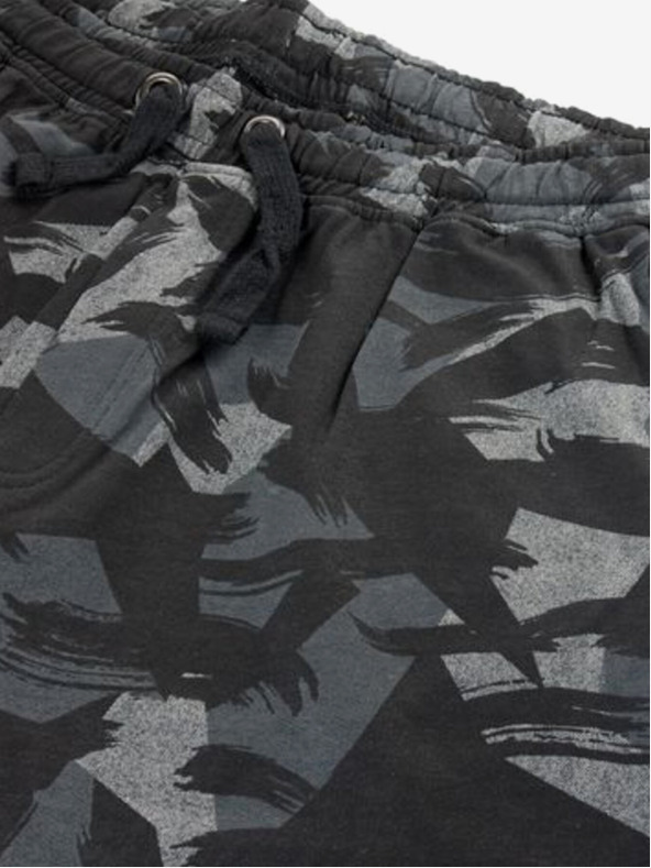 ALPINE PRO Fekete férfi nadrág ALPINE PRO LOHER