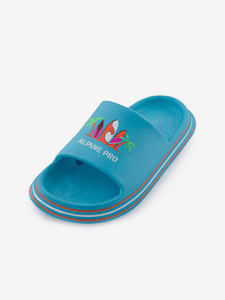 ALPINE PRO Kék gyermekpapucs ALPINE PRO LARINO