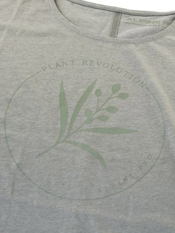 ALPINE PRO Világoszöld női ALPINE PRO UDAWA póló