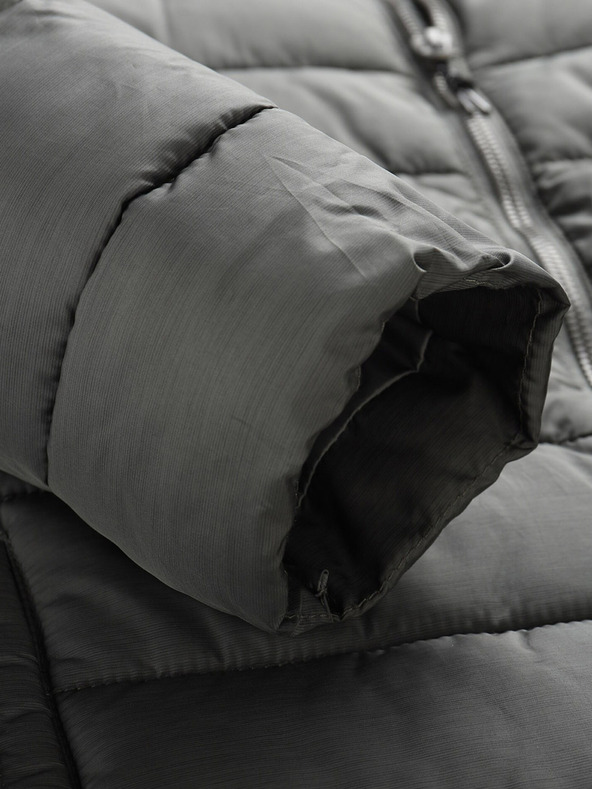 ALPINE PRO Szürke férfi téli steppelt dzseki ALPINE PRO GARAT