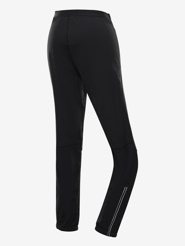 ALPINE PRO Fekete férfi gyorsan száradó nadrág ALPINE PRO SAMUL