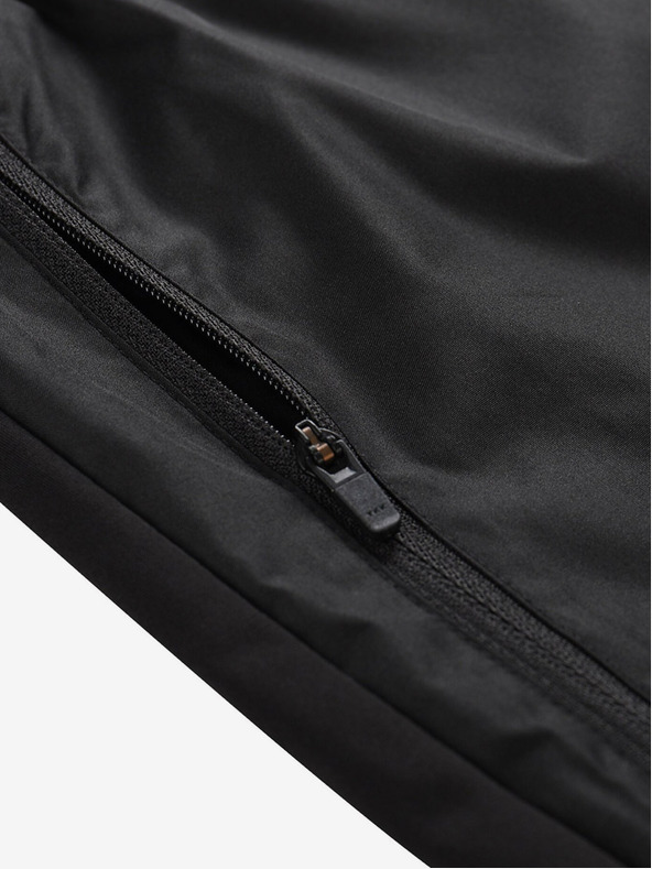 ALPINE PRO Fekete férfi gyorsan száradó nadrág ALPINE PRO SAMUL