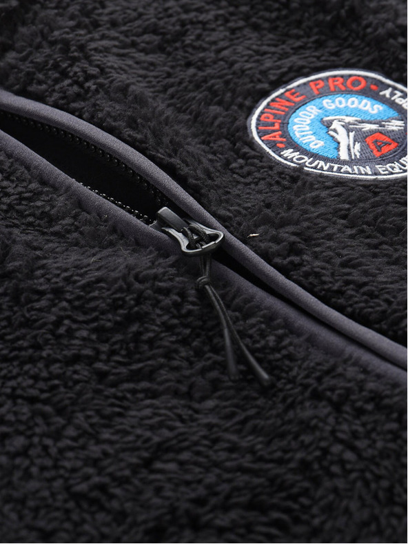 ALPINE PRO Fekete gyerek mellény ALPINE PRO OKARO