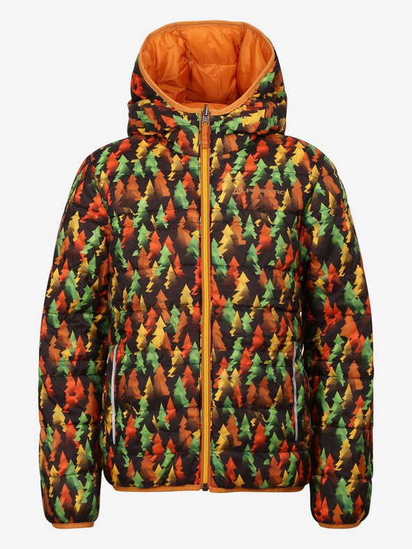 ALPINE PRO Barna gyerek fordítható téli kabát ALPINE PRO EROMO