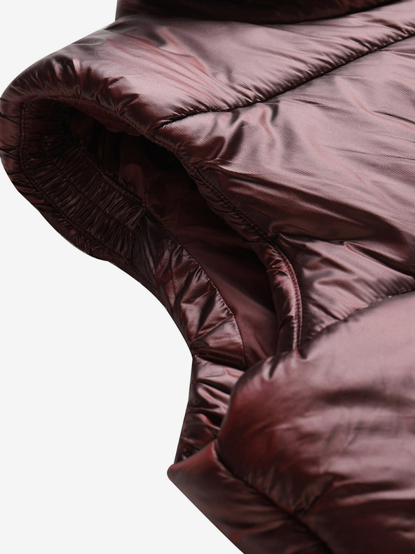 ALPINE PRO Női bordó steppelt téli mellény ALPINE PRO UREFA